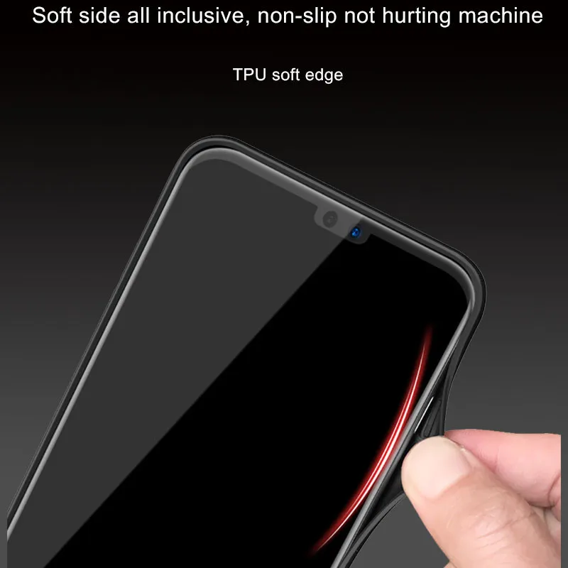 Fashion Tempered Glass Case For Huawei Honor 7X Luxury Star Space Cover Soft Edge Phone Cases for 7A Pro Capa |