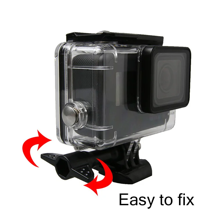 Ruigpro Для водонепроницаемого корпуса чехол для Gopro Hero 5 6 7 Подводный бокс Go Pro Hero5