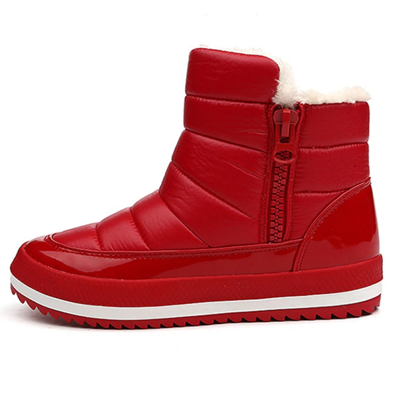 Зимние ботинки 2018 Брендовые женские зимние обувь для мам нескользящая