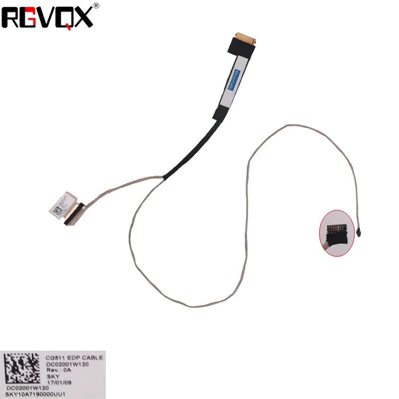 Новый кабель для ноутбука Lenovo IdeaPad 310 15IKB 15ABR 510 15ISK PN:CG511 EDP DC02001W100 DC02001W110|laptop cable|cables for
