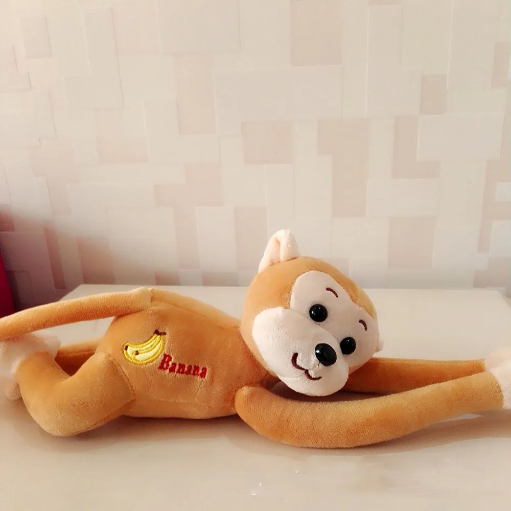 Дуб к длинные руки обезьянка мягкие куклы детские плюшевые игрушки Спящая