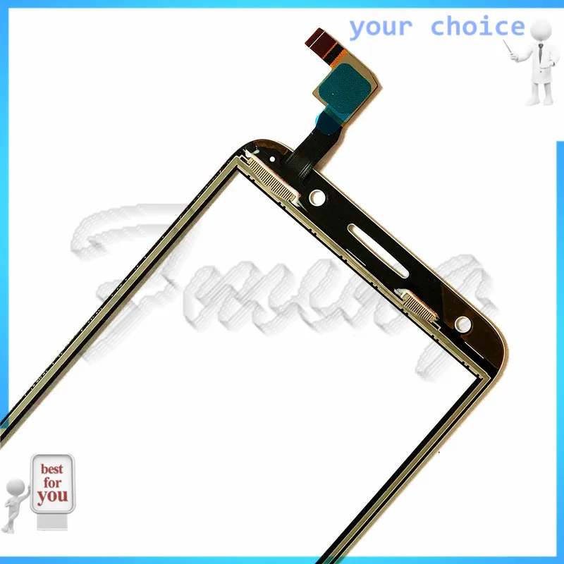 RUBINZHI Бесплатная лента Moible Телефон для Alcatel One Touch U5 5044D 5044I 5044 T 5044Y OT5044 сенсорный