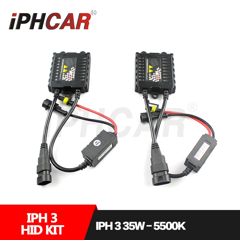 Бесплатная доставка автомобильный Стайлинг IPHCAR Hid Xenon H1 H7 H11 9004 9005 9006 9007 комплект