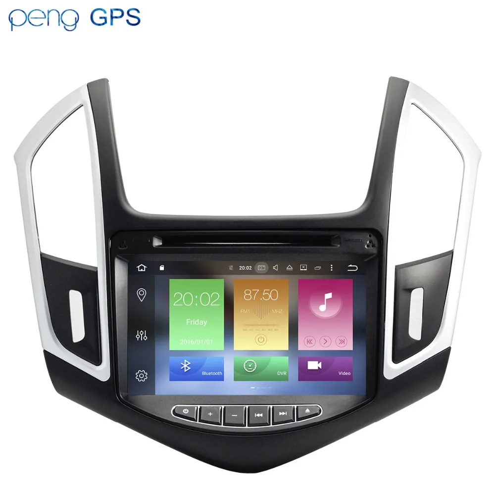 Автомобильный стерео Android 8 1 gps мультимедийный плейерор для Chevrolet Chevy Cruze 2012 2015