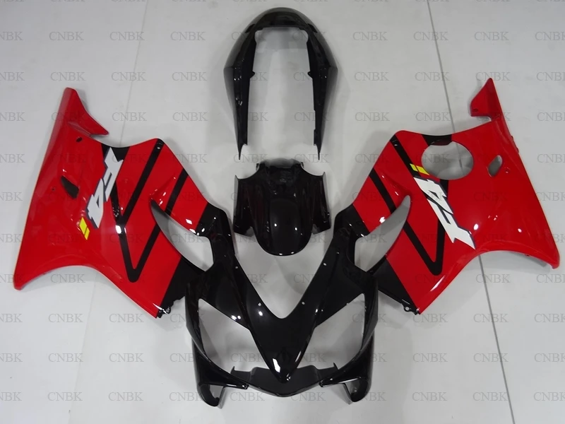 Для Honda Cbr600 2004 - 2007 комплекты обтекателей CBR600F4i 2006 Красный Черный Обтекатели для Abs