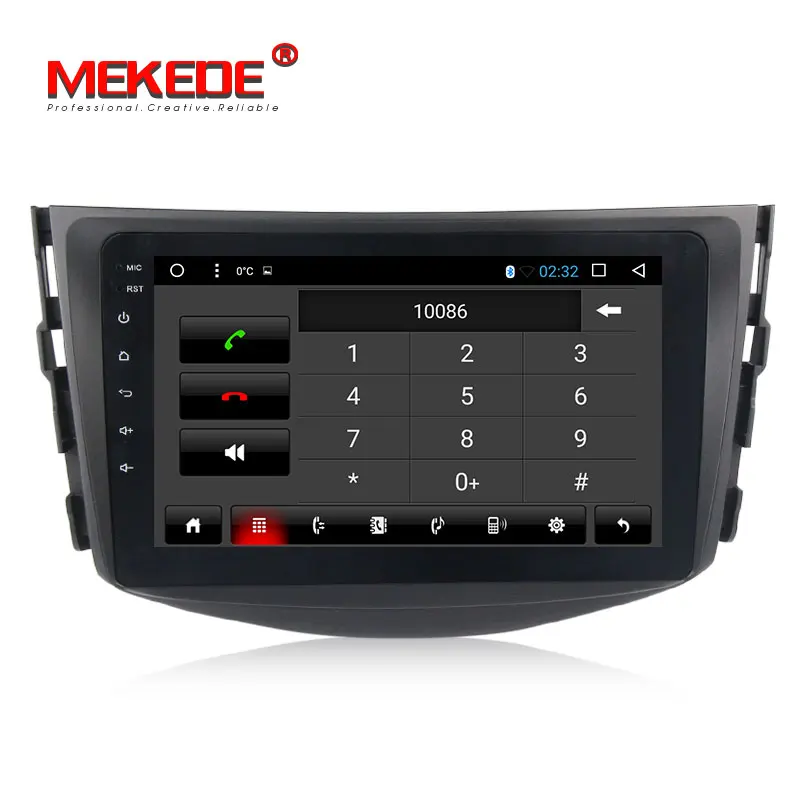 Navi Fly Android8.1 Allwinner T3 T8 Автомобильная магнитола для Toyota RAV4 Previa Rav 4 2007 2008 2009 2010 2011 с 4g WiFi