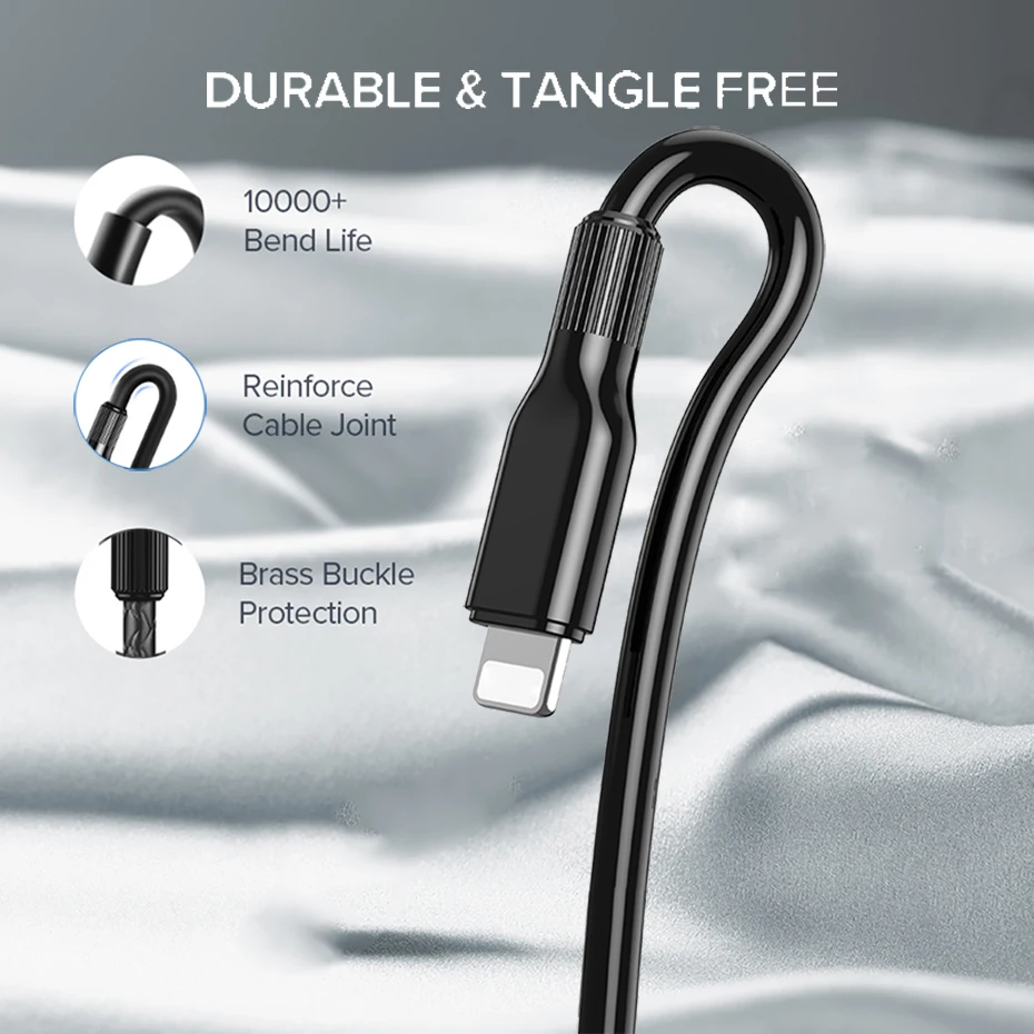 Suntaiho 5-Pack USB кабель для iphone кабель Quick Charge 3,0 USB кабель для 11 7 8plus Xr Xs MAX USB кабель для передачи данных Телефонный Шнур адаптер