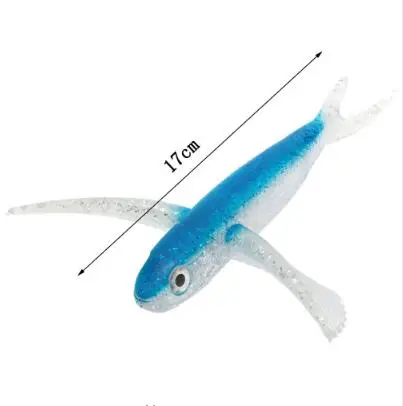 1cs/упаковка приманка для морской рыбалки 65 г летающая рыба лодка Троллинг тунец