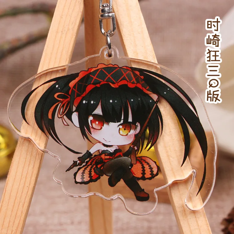 see chart Милый Кобаяши-сан Чи нет горничной Дракон аниме экшн брелок акриловый фигурный брелок игрушка брелок унисекс Рождественский подарок - Цвет: see chart