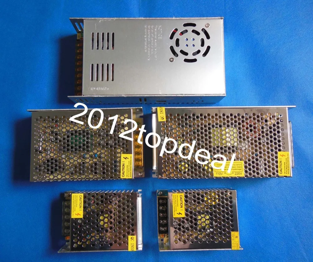 DC 12/24V Power supply 2/3/5/8/15/20/50A Universal Regulate Driver For LED Strip | Освещение