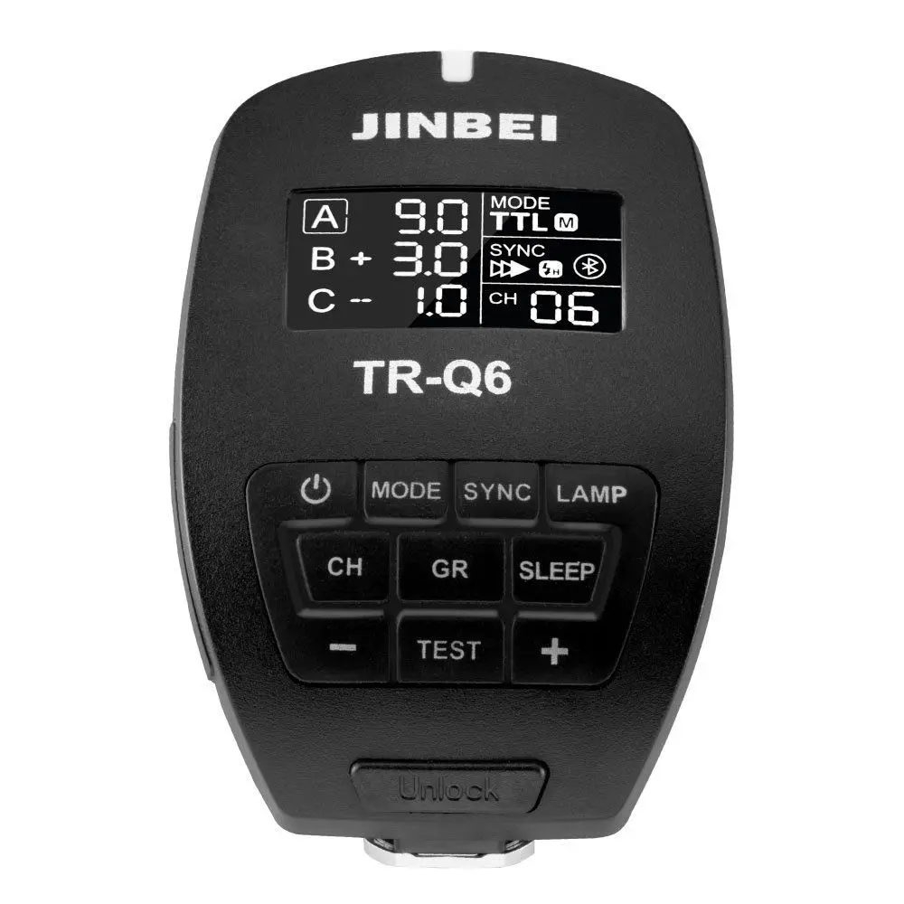 Jinbei TR-Q6 для Nikon 2 4 GHz ttl Bluetooth Flash Trigger HD-610 Mars-3 MSN | Электроника