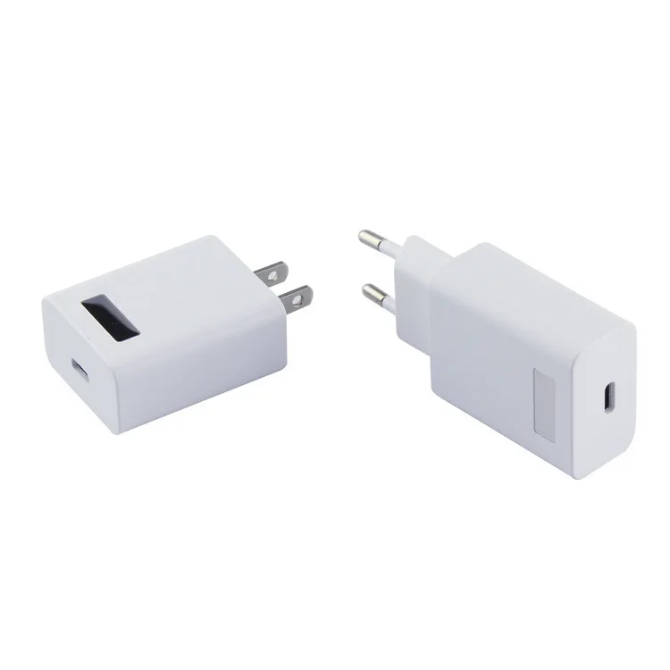 Usb type-C PD зарядное устройство адаптер для Apple MacBook/iPhone X/ iPad type-c USB-C PD Быстрая зарядка 18 Вт стены/путешествия зарядное устройство адаптеры