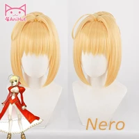 %e3%80%90anihut%e3%80%91fateextra nero wig fate grand order cosplay wig synthetic blonde heat resistant hair fate stay night cosplay hair