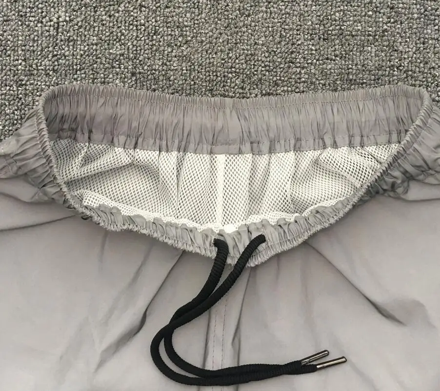 Женские Светоотражающие шорты на шнурке уличная одежда в стиле Харадзюку модные