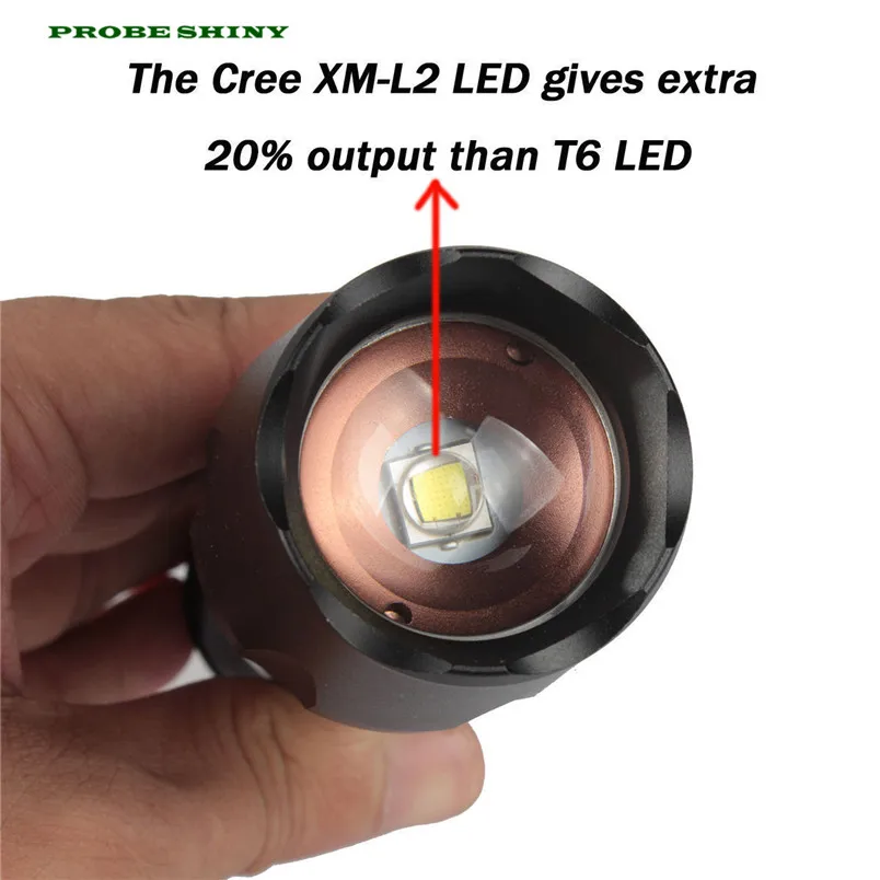 HOT!!! 6000lm Genuine Shadowhawk X800 Tactical Flashlight L2 LED Military Torch kit Free Shipping #NO17 | Лампы и освещение