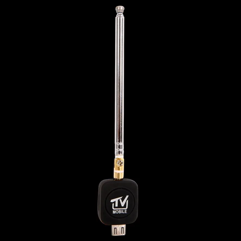 5 шт. мини микро USB SB DVB-T тюнер ТВ донгл антенна DVB T HD цифровое Мобильное ТВ Micro USB HD tv DVB-T приемник для телефона Android