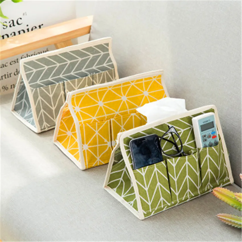 Тканевая коробка пасторальный стиль многофункциональная тканевая бумага