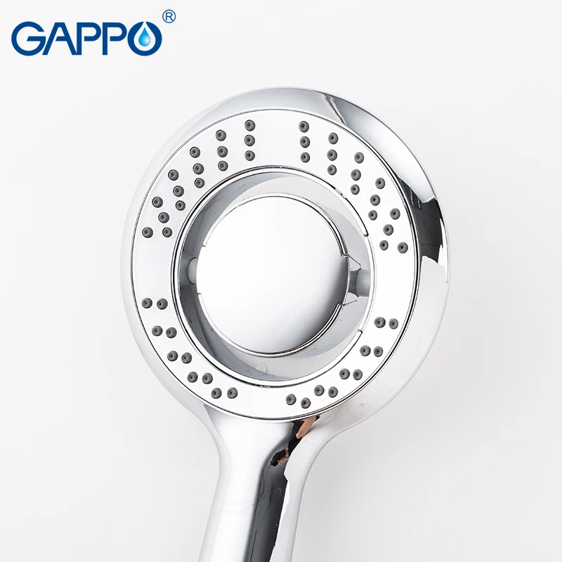 GAPPO Y028 насадка для душа водосберегающая круглая ABS хром бустер ванной Душ