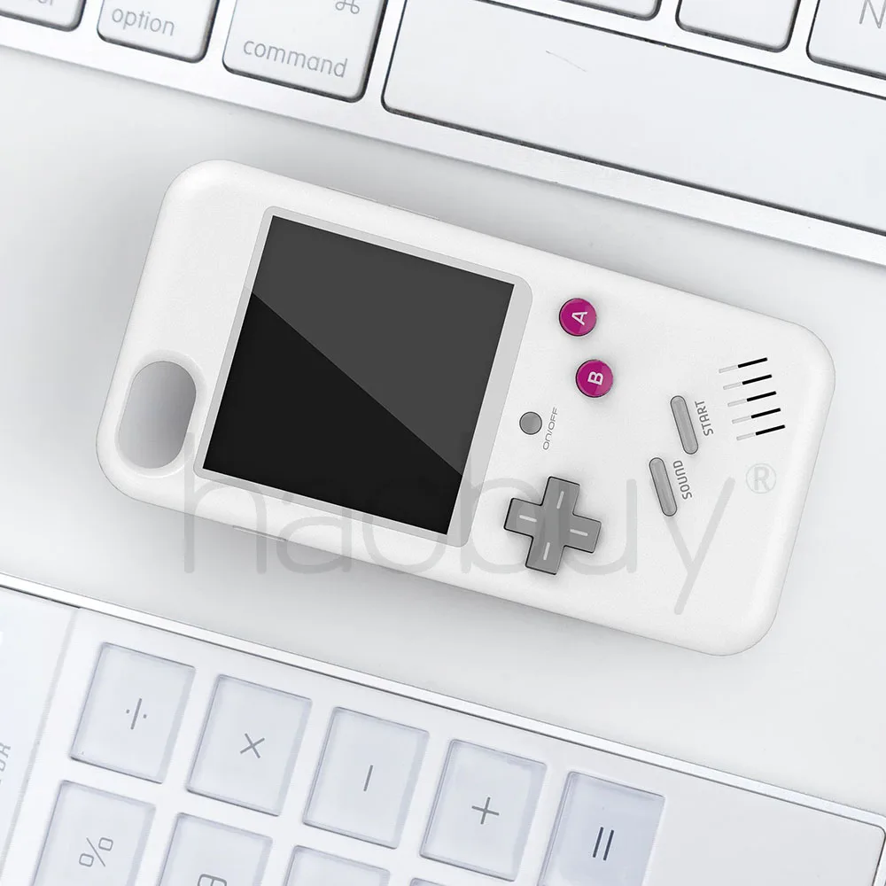 Игровой консоли тетрис Gameboy чехол для телефона iPhone 6 6s 7 8 Plus X Обложка Ретро Game Boy