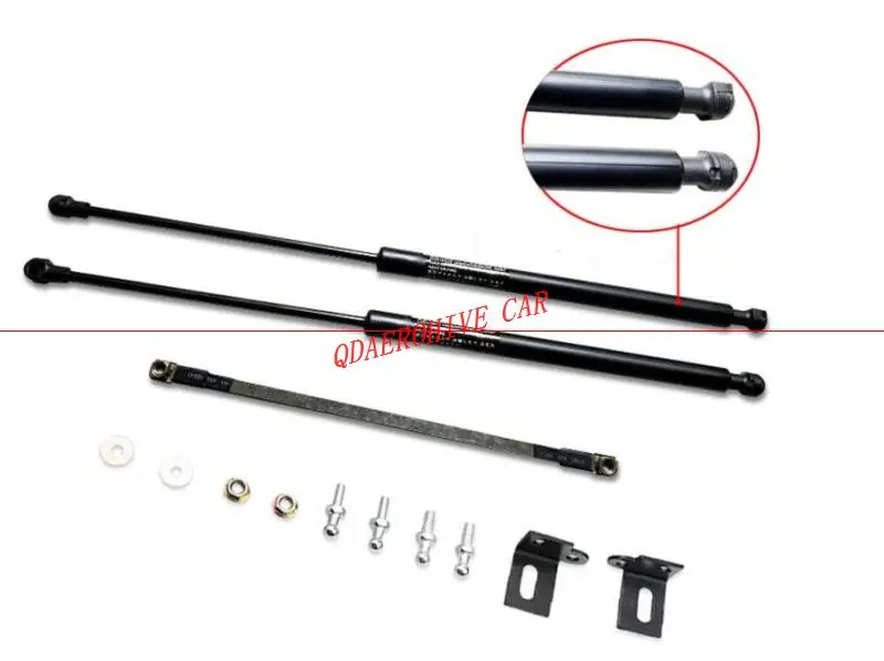 QDAEROHIVE Автомобильная передняя крышка двигателя с гидравлической опорой, 2 шт., для Mazda 6 Atenza 2013-2019.