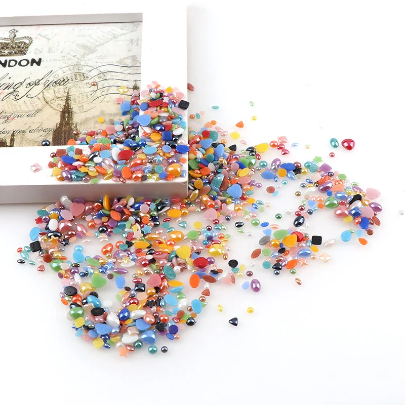 Бусины керамические круглые квадратные в форме звезды 500 шт./компл. | Дом и сад