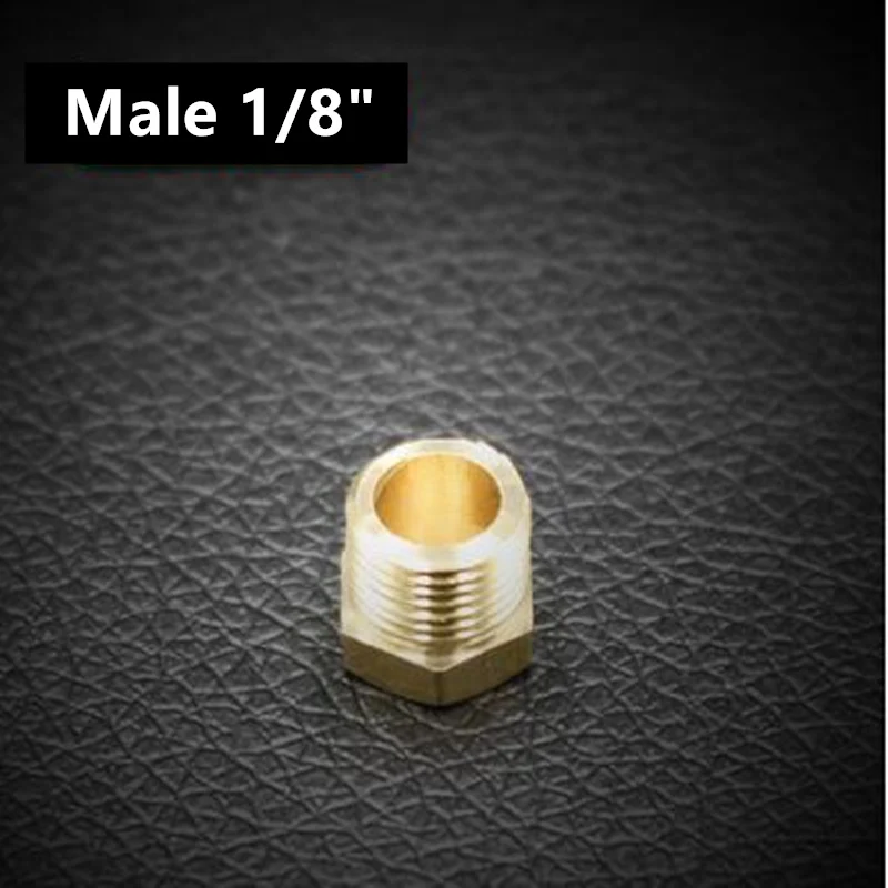 M1l8 Наружная и внутренняя резьба 1/" 1/4" 3/" 1/2" 3/" латунная заглушка фитинги - Цвет: M1l8