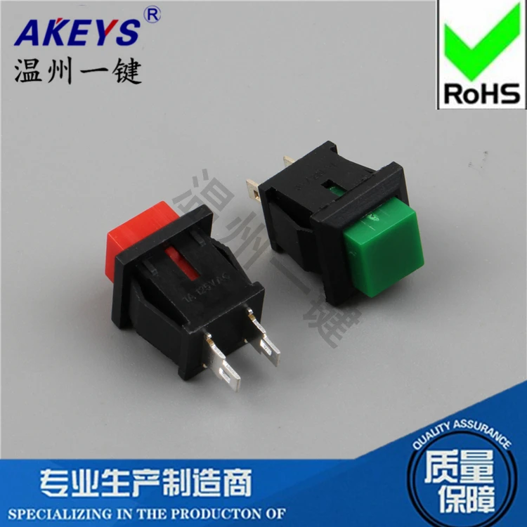 5 Pcs PS-30 PS-430 Flashlight Switch Pushbutton Reset Current Red and Green | Инструменты