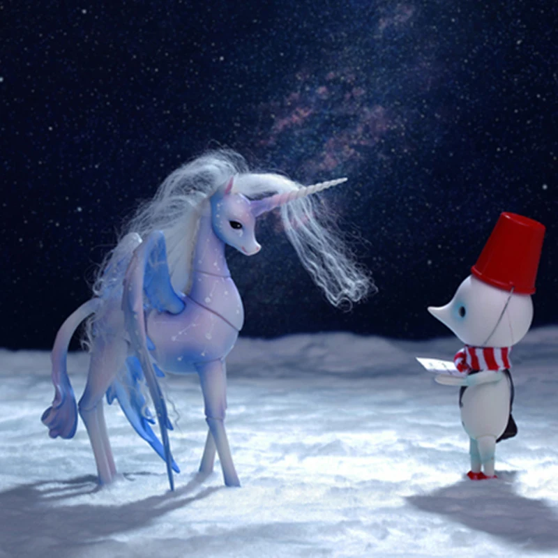 Lillian 1/8 Shuga Fairy BJD YOSD Doll Unicorn Version Pony Toys for children Girl DC luodoll | Dolls