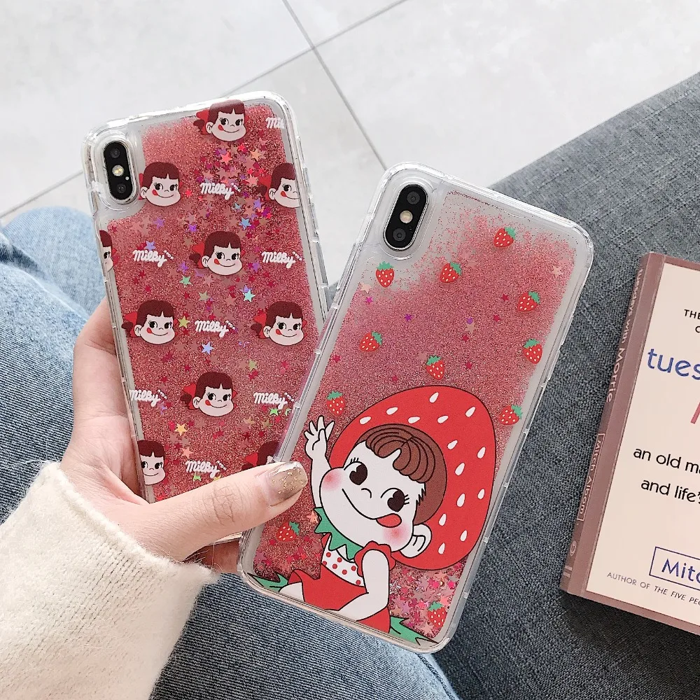Противоударный чехол для iPhone 11 pro MAX XS XR XS MAX для iPhone X 6 6S 7 8 Plus, мягкий чехол из ТПУ с рисунком из мультфильма «пэко-тян»