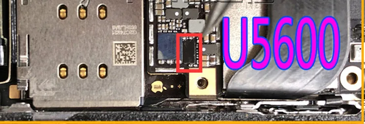Стеклянный сенсорный экран для iPhone X XS XSMax U5600 источник питания IC чип ЖК дисплея