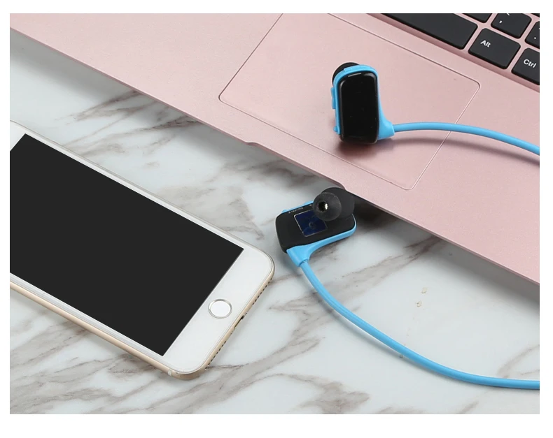 Escytegr MP3 плеер Беспроводные спортивные наушники для улицы Bluetooth 4,1 Наушники MP3 гарнитура наушники с микрофоном для мобильного телефона