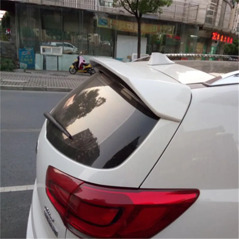 Для Kia Sportage R 2011 2012 2013 16 ABS пластиковый Неокрашенный задний багажник задний спойлер на крыше