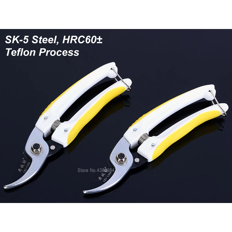 1Pc Pruning Shear Branch Garden Anvil Pruner Potted Fruit Grafting Gardening Tool Sk-5 Steel DIY Housework Scissor | Инструменты