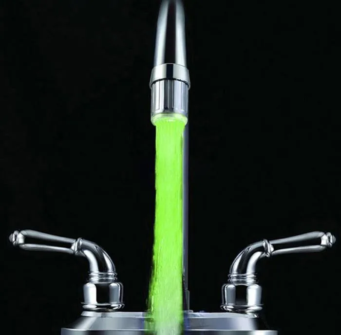 LED Kitchen Faucet Temperature Sensor Control Bathroom Accessories For torneira cozinha banheiro para pia grifos cocina | Инструменты