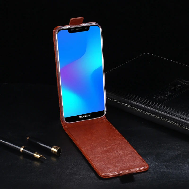 Чехол Для Doogee X70 5 дюймов роскошный флип-защитный чехол из искусственной кожи для