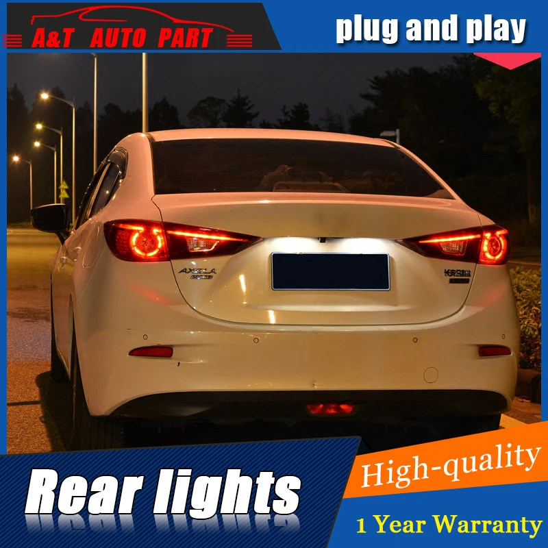 Автомобильный Стайлинг светодиодный светодиодная задняя фара для Mazda 3 AXELA задний