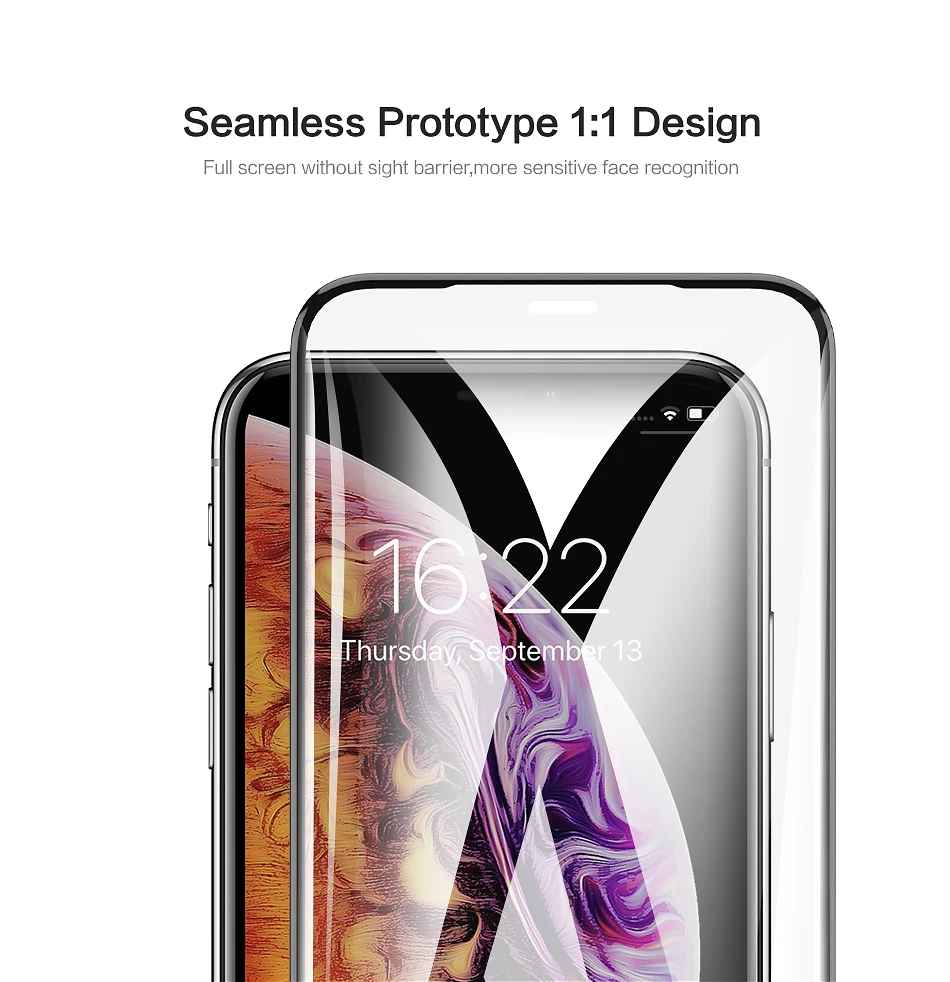 CASEIER 5D полное закаленное стекло для iPhone X XS 7 8 Защита экрана Закаленное стекло пленка для iPhone 6 6S 7 8 Plus стекло