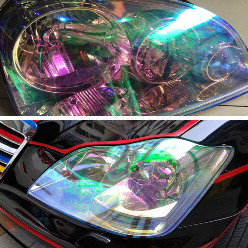 Автомобильная фара 30 см * 150 противотуманная ТИНТ светоотражающие виниловые