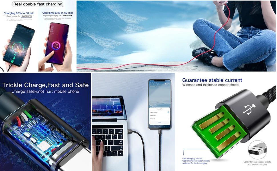 Кабель usb type-C Baseus 5A для huawei mate 30 P30 P20 Pro Supercharge Xiaomi Mi 9 samsung S10 S9 USBC type-c кабель USB-C зарядное устройство