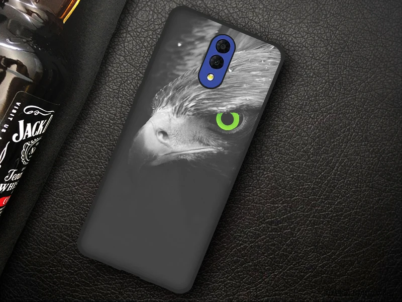 JURCHEN Case For Alcatel 3L Case Soft Tpu Silicone Back Cover For Alcatel 3L 3 L Case Cover Funda Printing Bag Cartoon