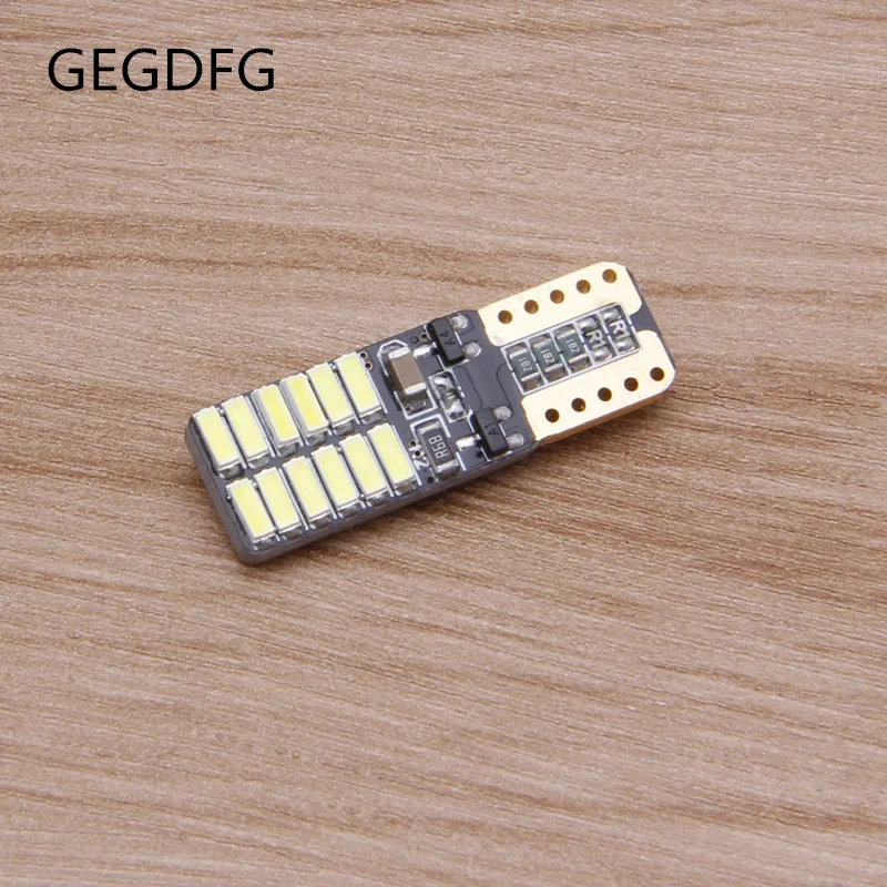 DC 12V T10 4014 SMD 24 светодиодный Автомобильный авто светильник лампочка источника