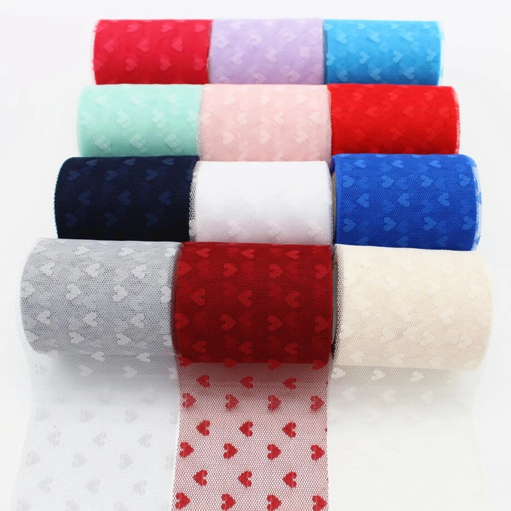 3 'см 10 ярдов/объем прозрачный/в форме сердца сделай сам материал ручной работы