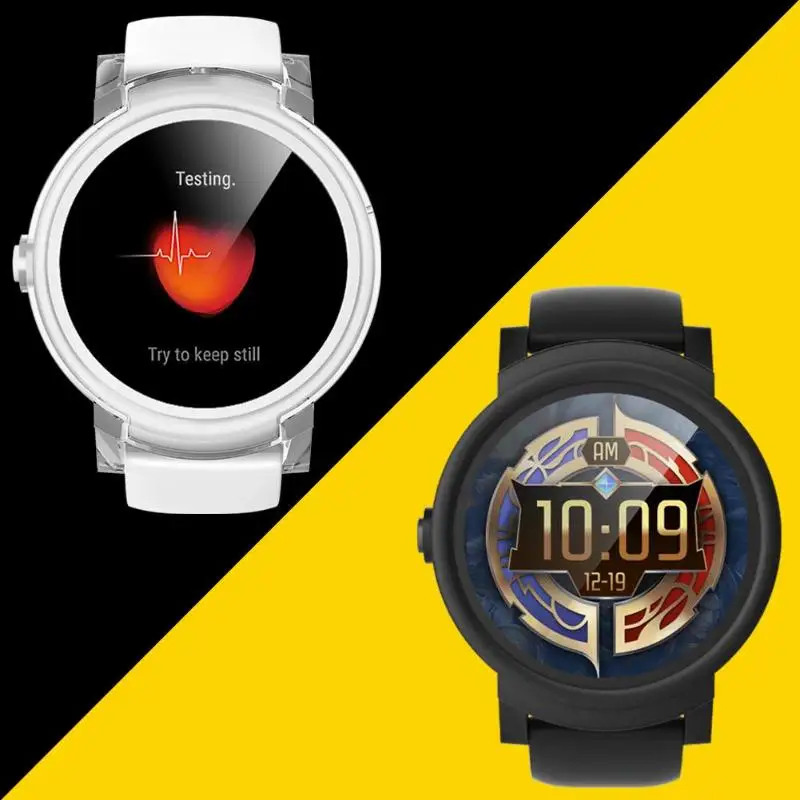 Смарт-часы Ticwatch E Expres, ОС Android, MT2601, двухъядерный, IP67, водонепроницаемый, Bluetooth 4,1, wifi, gps, умные часы, телефон, ремешок на подарок