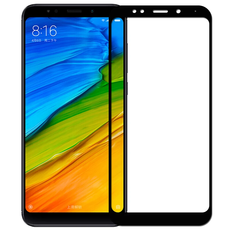 Laixi закаленное стекло для Xiaomi Redmi 5 протектор экрана полное покрытие Защитная