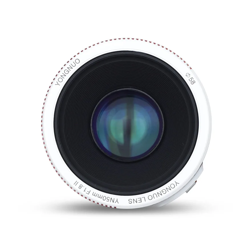 YONGNUO YN50mm F1.8 II объектив стандартное фиксированное фокусное расстояние объектив Большая диафрагма камера с автофокусировкой объектив для Canon EOS 70D 5D2 5D3 600D DSLR камеры