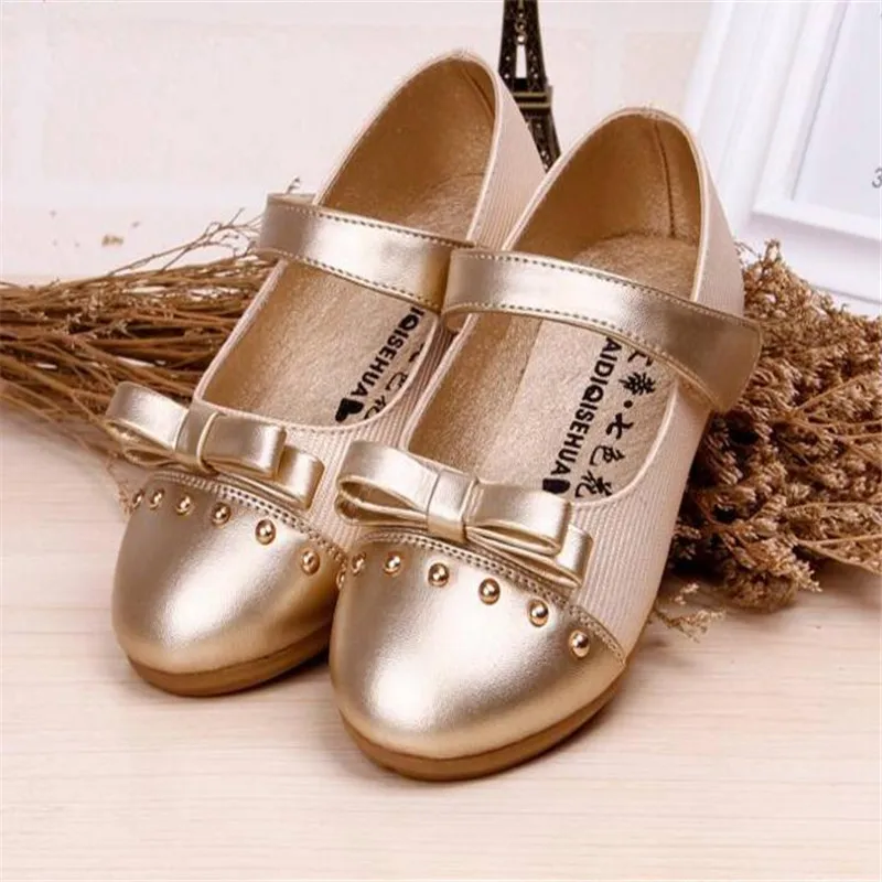 Туфли для девочек на свадьбу и вечерние кожаные туфли детские летние принцессы