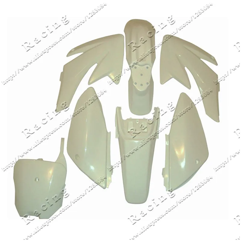 7 шт. пластиковые чехлы для мотоциклов CRF70 Kayo TY125 HK160R|crf70 pit bike|crf70 plasticfairing kit |