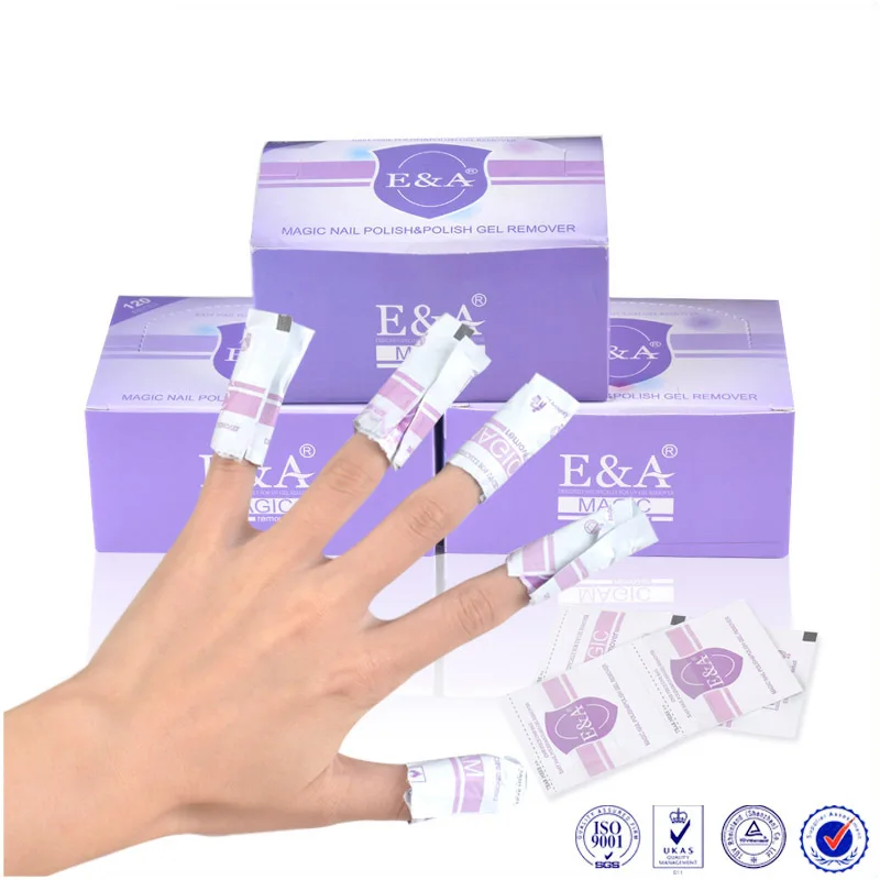 50 шт. влажные салфетки для снятия лака ногтей|remover wraps|nail polish removerpolish remover |