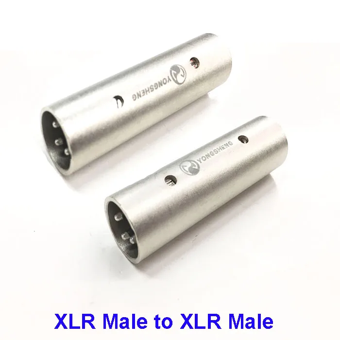 5 шт./лот сделано Neutrik фабрики Китая YS119 XLR 3 PIN штекер 3 PIN Мужской DMX конвертер разъема адаптера