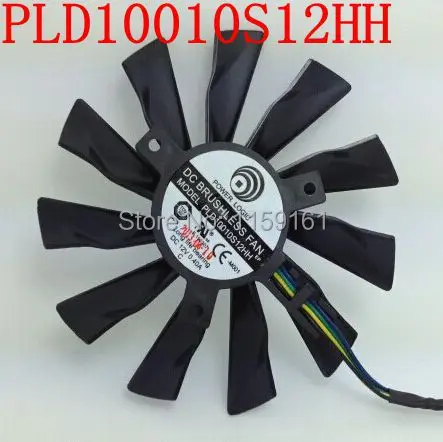 Бесплатная доставка PLD10010S12HH 95 мм вентилятор для видеокарты запасные части MSI GTX770